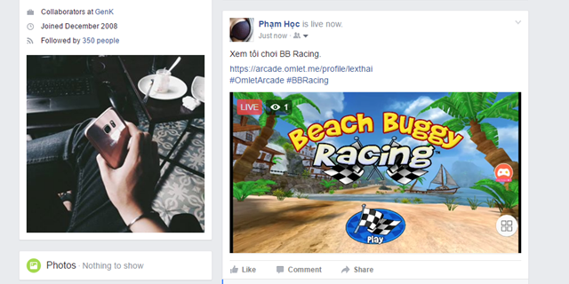 Hướng dẫn cách Live Stream Game trên điện thoại lên Facebook