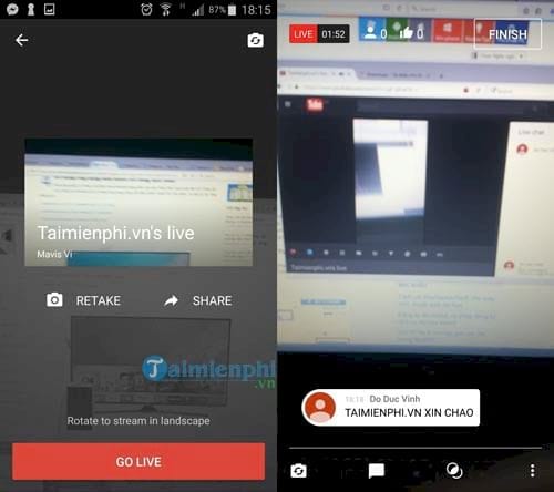 Tips hướng dẫn cách phát video trực tiếp Youtube bằng smartphone iPhone, Android